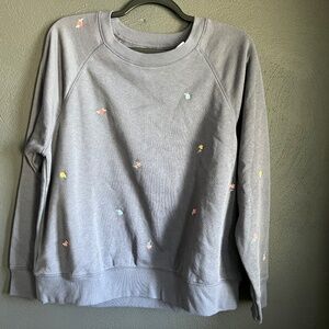 Floral sweatshirt